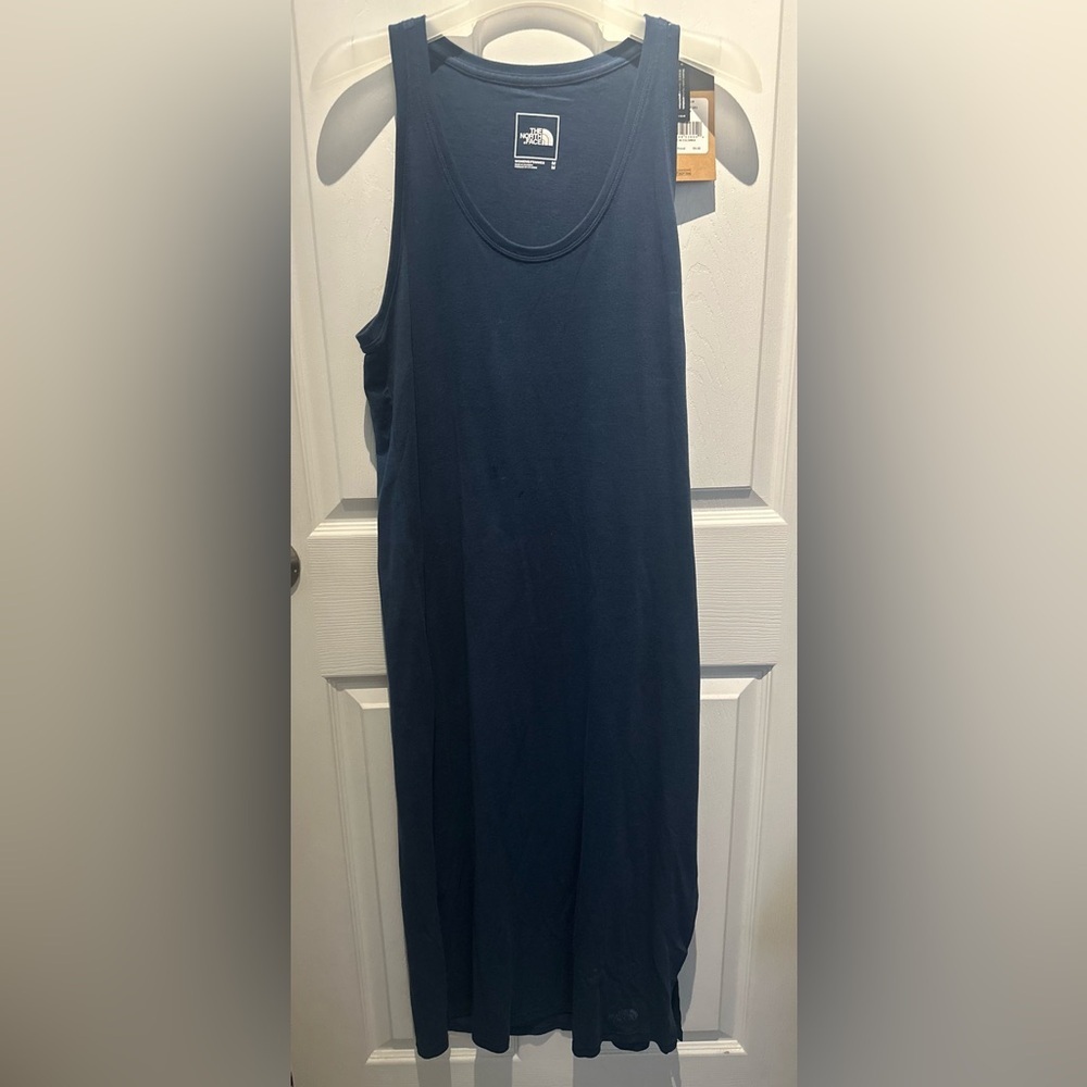 NWT The North Face Women's Terrain Tank Dress - Sleeveless Lightweight M BLUE